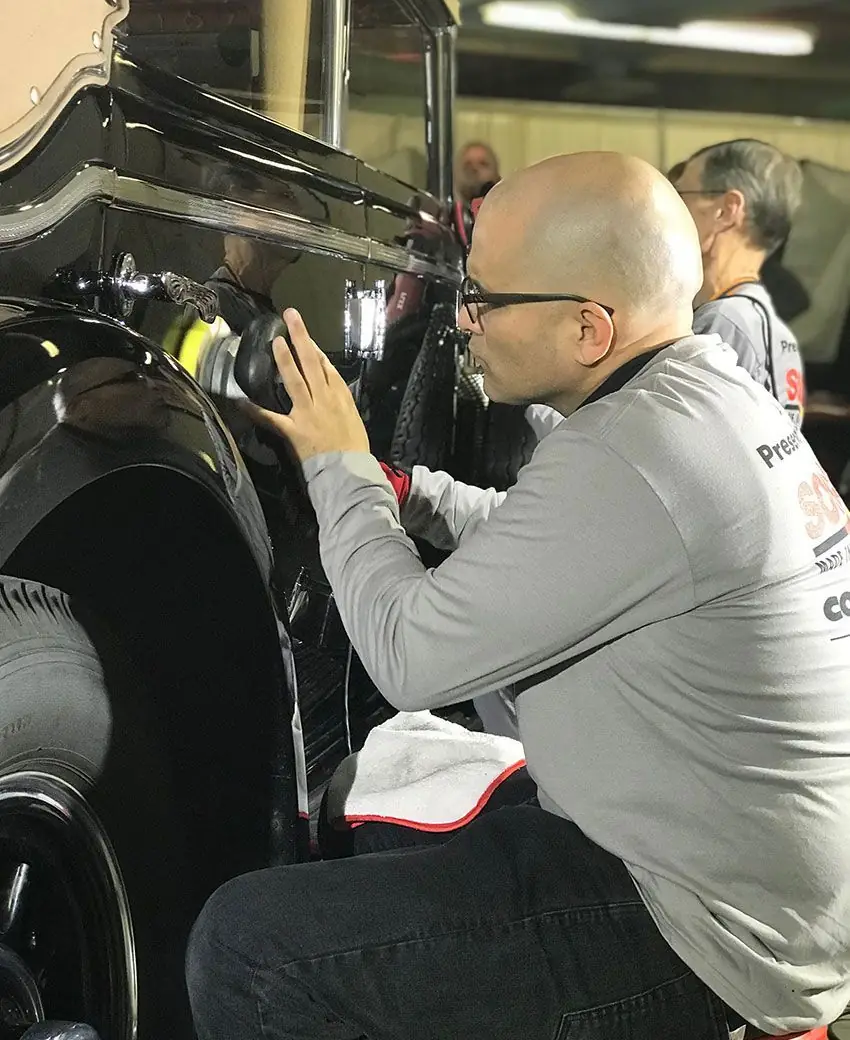 Paint correction and machine polishing by STRATA Detailing